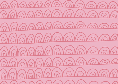 Pink circle abstract