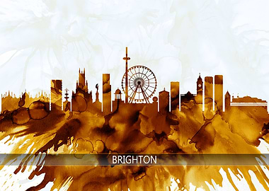 Brighton England Skyline