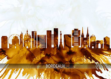 Bordeaux France Skyline