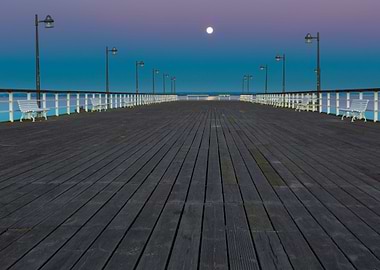 Pier Sea Nature Landscape
