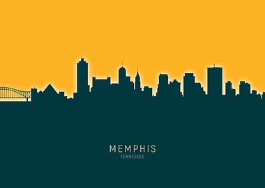 Memphis Skyline Tennessee