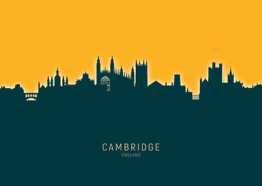 Cambridge Skyline England