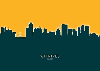 Winnipeg Skyline Canada