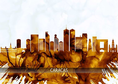 Caracas Venezuela Skyline