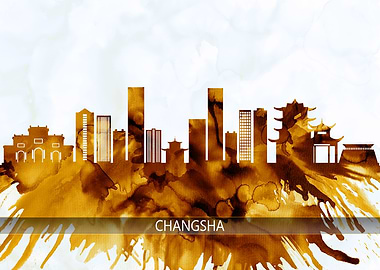 Changsha China Skyline