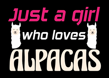 Alpaca Girl Alpacas Girls