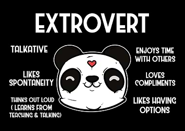 Definiton funny Extrovert