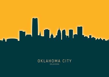 Oklahoma City Skyline