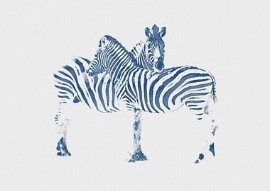 Zebras In Love