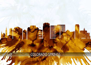 Colorado Springs Skyline