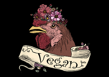 Vegan Chicken Chick Anim