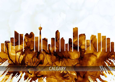Calgary Canada Skyline