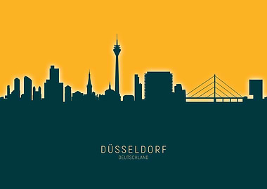 Dusseldorf Skyline