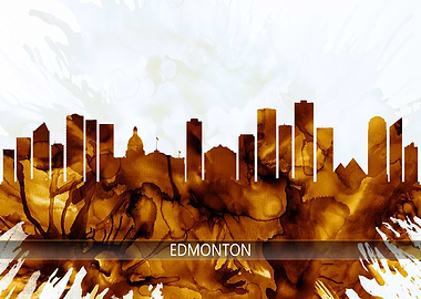 Edmonton Canada Skyline