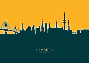 Hamburg Skyline