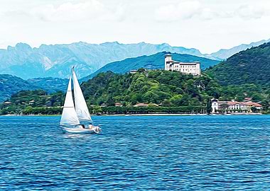Lake Maggiore near Arona