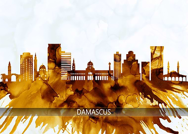Damascus Syria Skyline