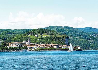 Lake Maggiore near Arona