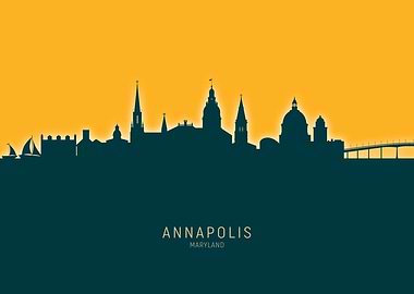 Annapolis Skyline Maryland