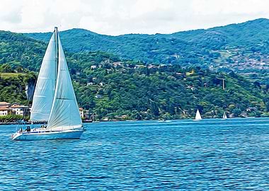 Lake Maggiore near Arona