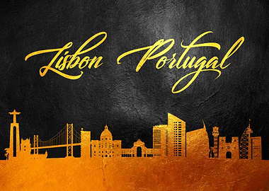 Lisbon Portugal Skyline