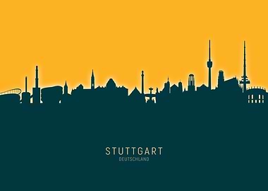 Stuttgart Skyline