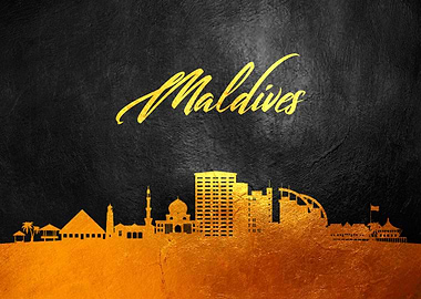 Maldives Skyline