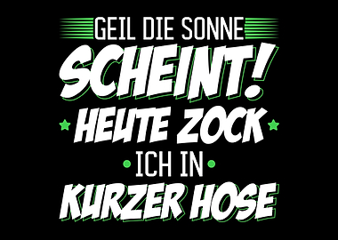 Lustiger Gamer Spruch