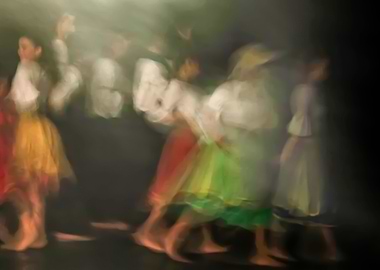 Dancers in motion