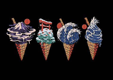 Japanese Ice Creams