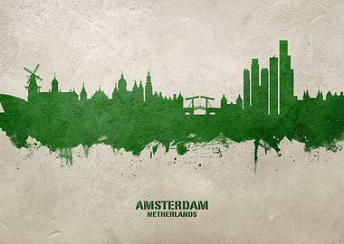 Amsterdam Skyline