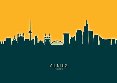 Vilnius Skyline Lithuania