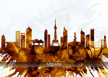 Foshan China Skyline