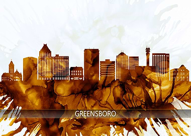 Greensboro Skyline