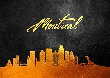 Montreal Canada Skyline