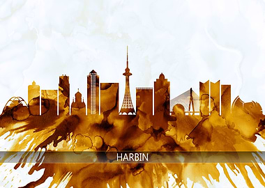 Harbin China Skyline