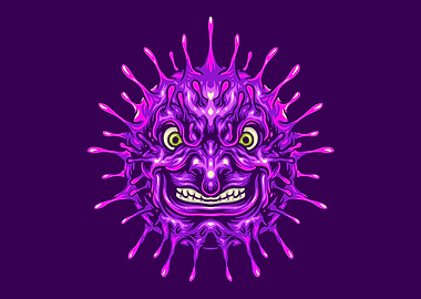 Bad Virus detailed art