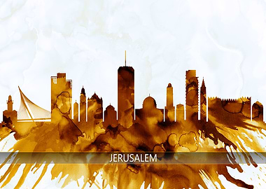 Jerusalem Israel Skyline