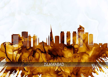 Islamabad Pakistan Skyline