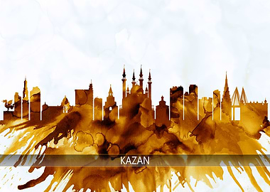 Kazan Russia Skyline
