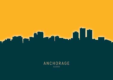 Anchorage Skyline Alaska