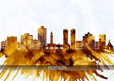 Hoboken New Jersey Skyline