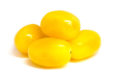 Yellow grape tomatoes