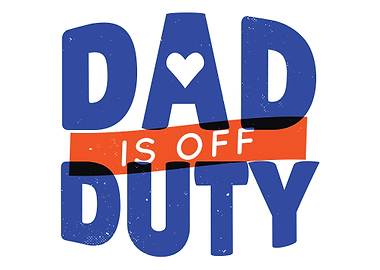 Dad off duty