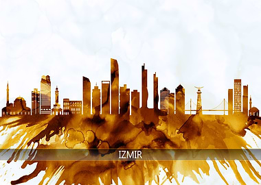 Izmir Turkey Skyline