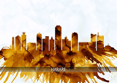 Harare Zimbabwe Skyline