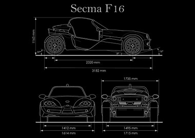 Secma F16 Blueprint 2015