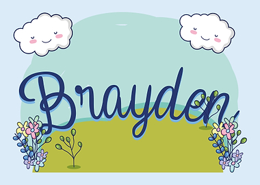 BRAYDEN Baby Name Sign