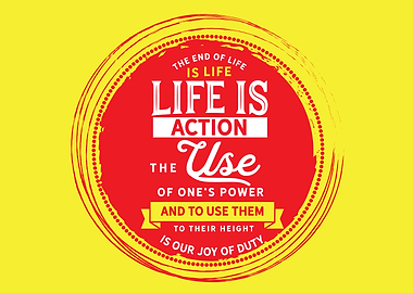 The end of life is life