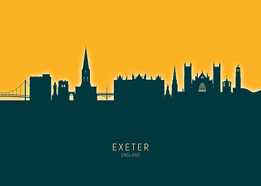 Exeter Skyline England